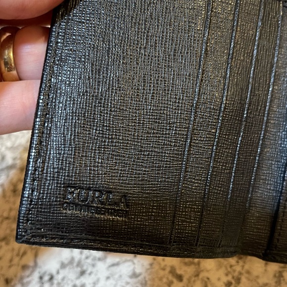 Furla Trifold Saffiano Leather Wallet - Picture 7 of 9